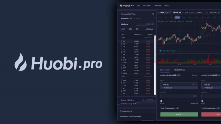 آموزش کار با صرافی Huobi