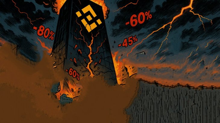 افزایش تردیدها درباره عملکرد بایننس پس از سقوط 200 میلیارد دلاری بازار