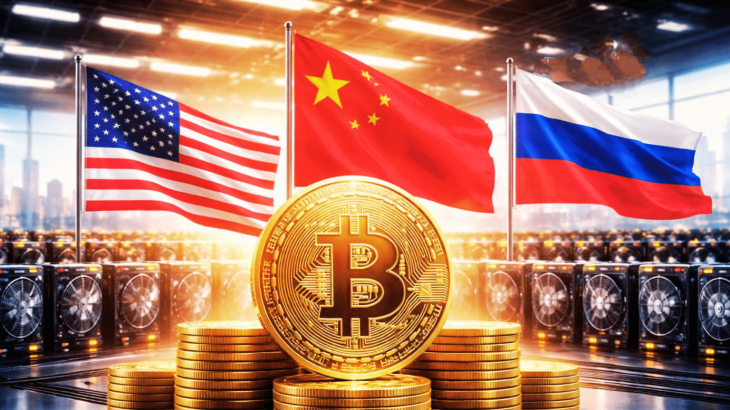 ژئوپلیتیک استخراج بیت کوین، رقابت قدرت ها