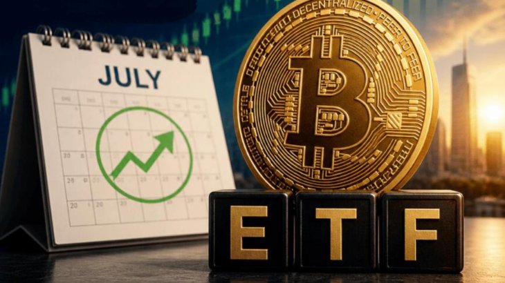 ورود سرمایه به ETF های بیت کوین در ماه جولای مثبت ماند