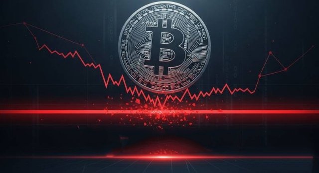 بیت کوین بر لبه پرتگاه 65500