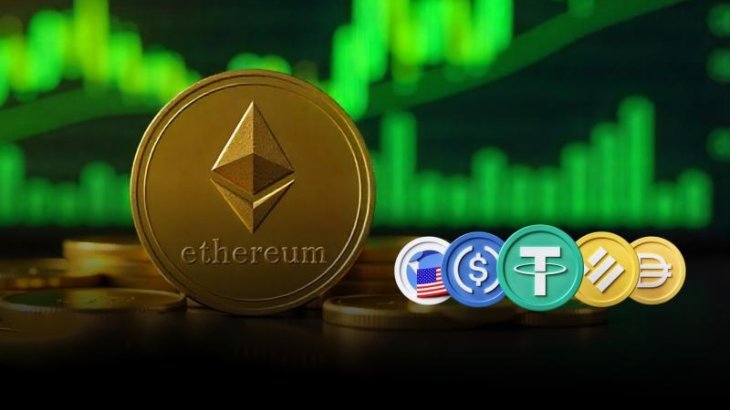 رشد استیبل کوین ها در اتریوم نشانه ای از صعود بازار