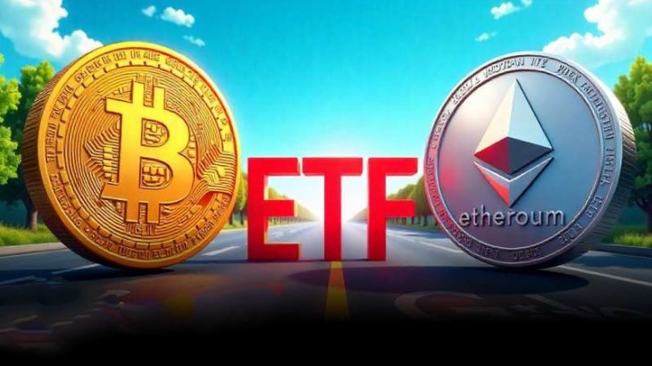 خروج سرمایه از ETF های اتریوم در مقابل ورود قوی به ETF های بیت کوین